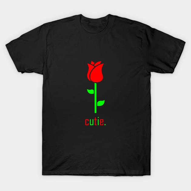 Red Rose flower T-Shirt by EmmaZo